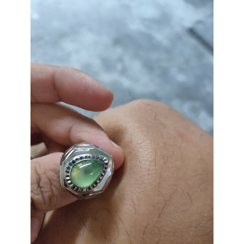 CINCIN MONEL neon lumut ring monel
