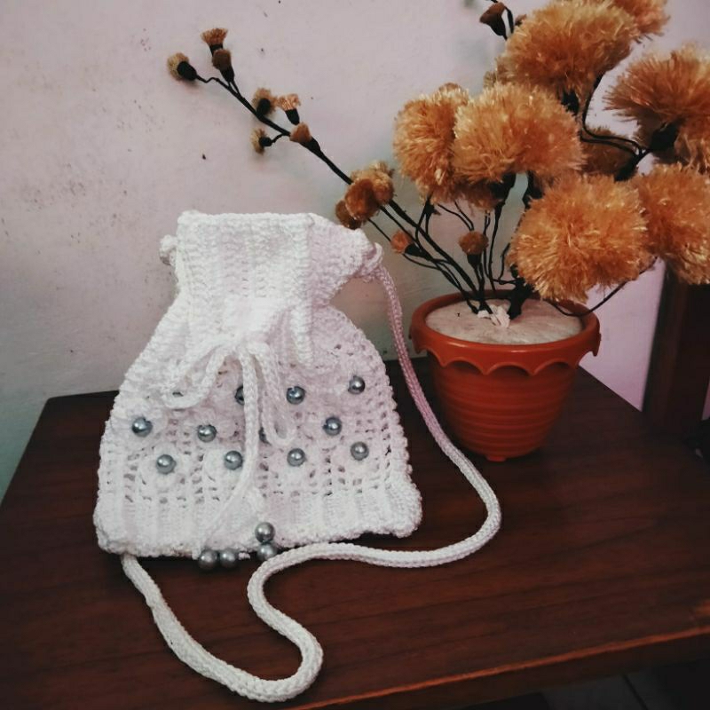 Tas Rajut Mini Serut