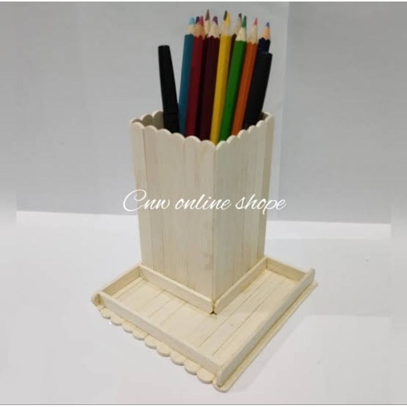 

Tempat Pensil Stik Es Krim