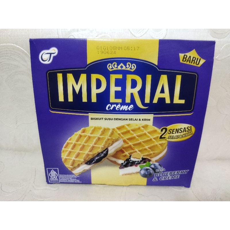 

BISKUIT IMPERIAL CREME BOX ISI 12 / BISKUIT IMPERIAL CREME / BISKUIT IMPERIAL / IMPERIAL BISKUIT / IMPERIAL