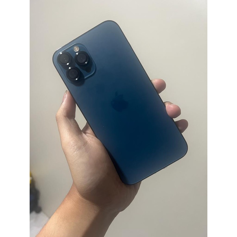 Iphone 12 Promax 128GB Pacific Blue - Beacukai