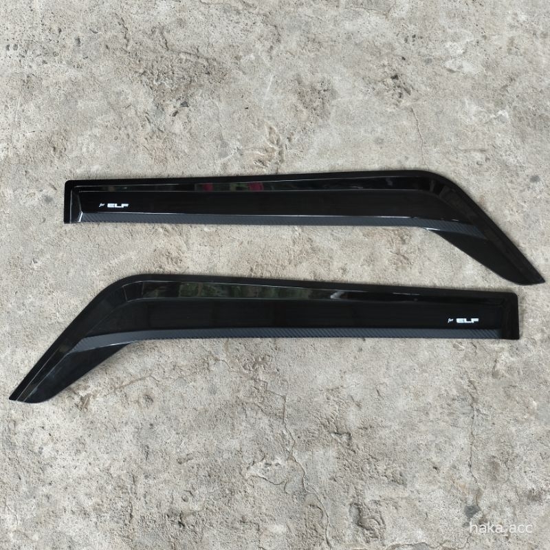 Talang Air Truk Isuzu Elf Macan Carbon Jumbo Model Giga 2pcs