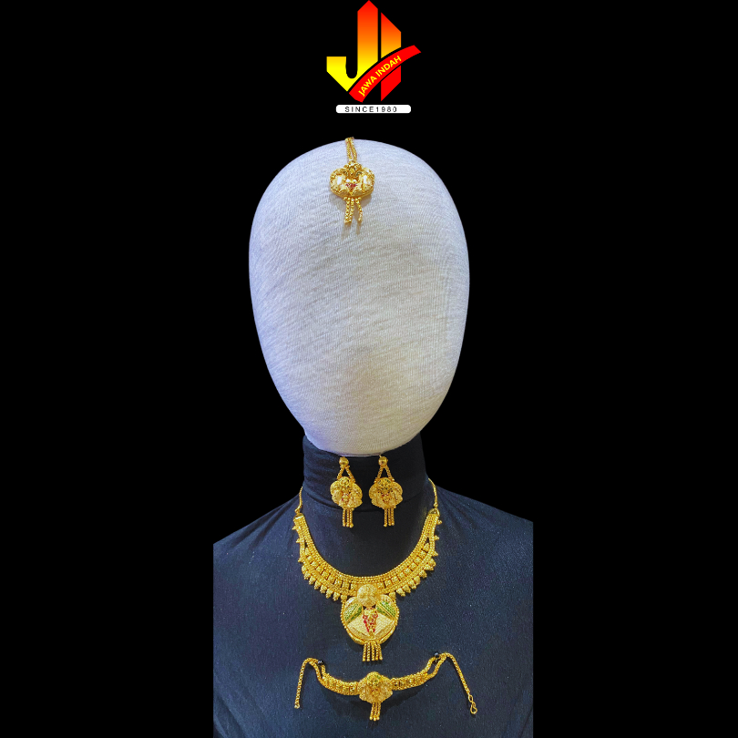 PERHIASAN INDIA / BRIDAL SET INDIA / AKSESORIS PENGANTIN / AKSESORIS BRIDAL / KALUNG INDIA