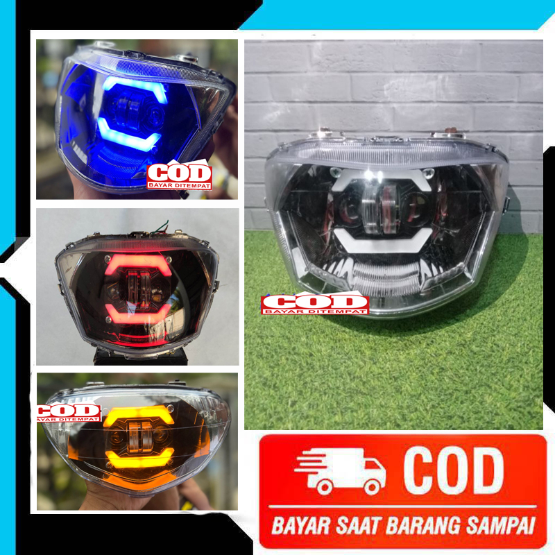 LAMPU DEPAN MIO J DAYMAKER SUPER TERANG MURAH