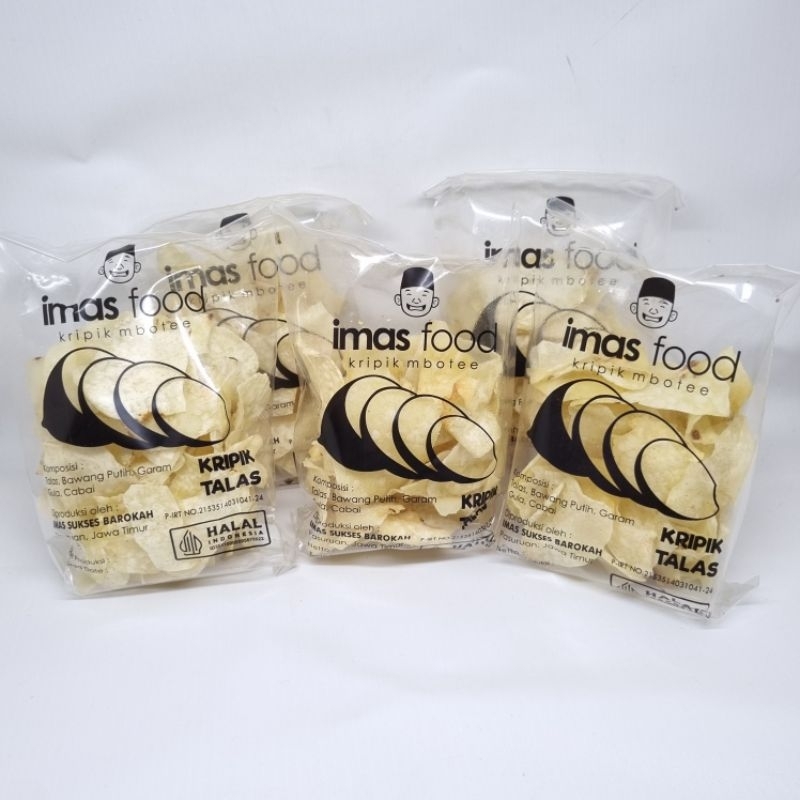 

KERIPIK TALAS ORIGINAL (MBOTEE) KEMASAN KECIL by imasfood