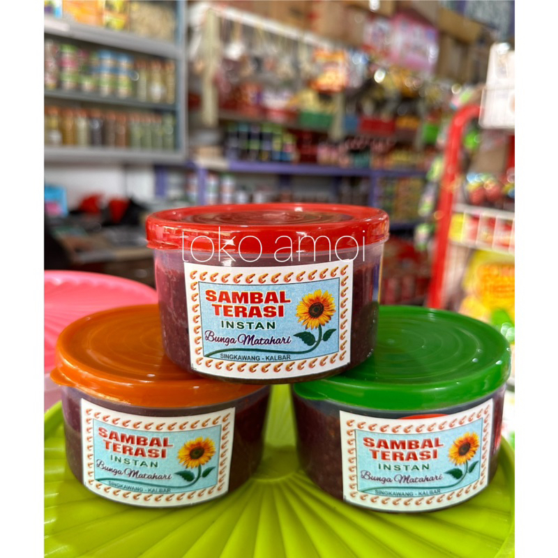 

SAMBAL TERASI BUNGA MATAHARI VERSI CREAM/BASAH 425gr Homemade Toko Amoi