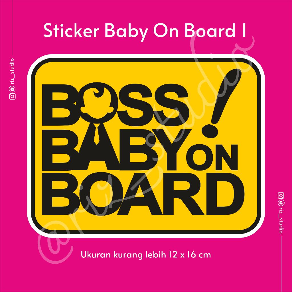 

STICKER BABY ON BOARD / STICKER IBU HAMIL / STICKER HIJAB