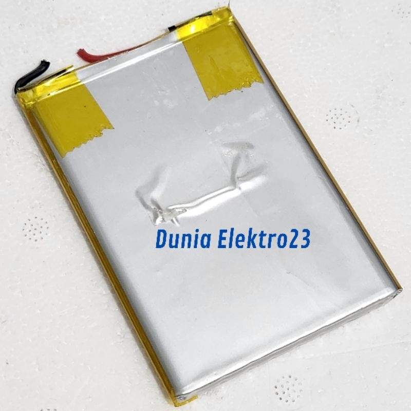 Battery Baterai Polymer 4000mAh 0.6cm*6cm*8.85cm