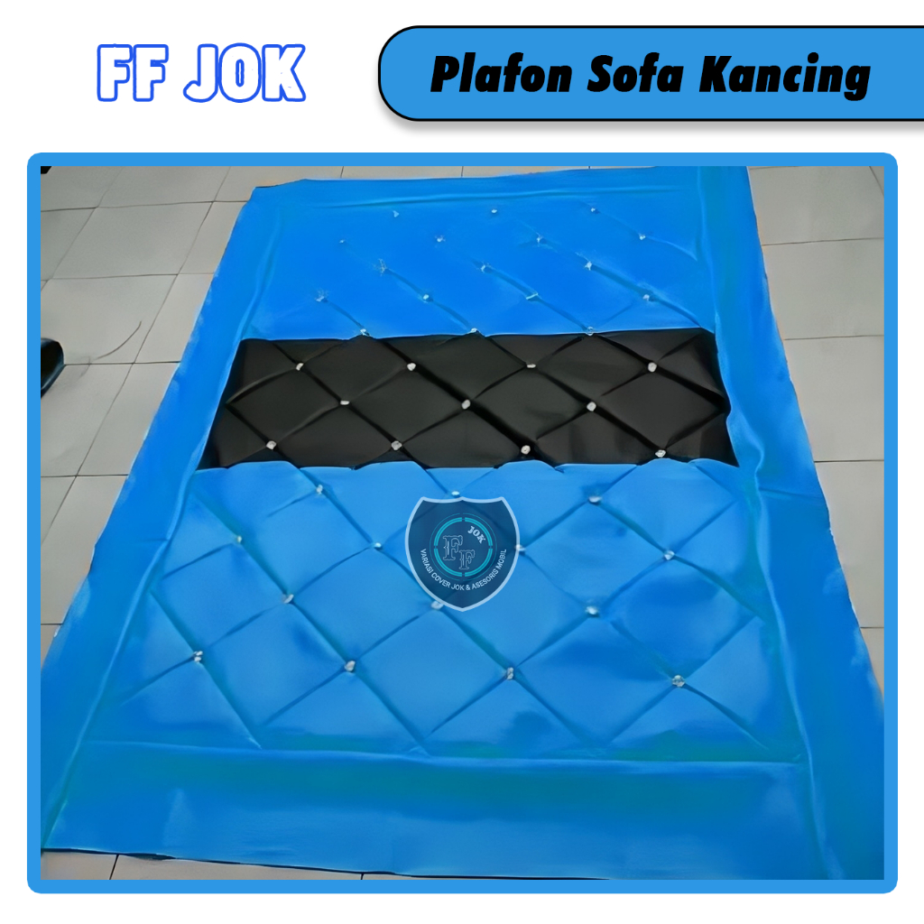 Plafon Sofa Truk Umplung Motif Wajik
