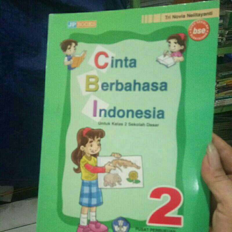 BUKU CINTA BERBAHASA INDONESIA 2 SD. BSE