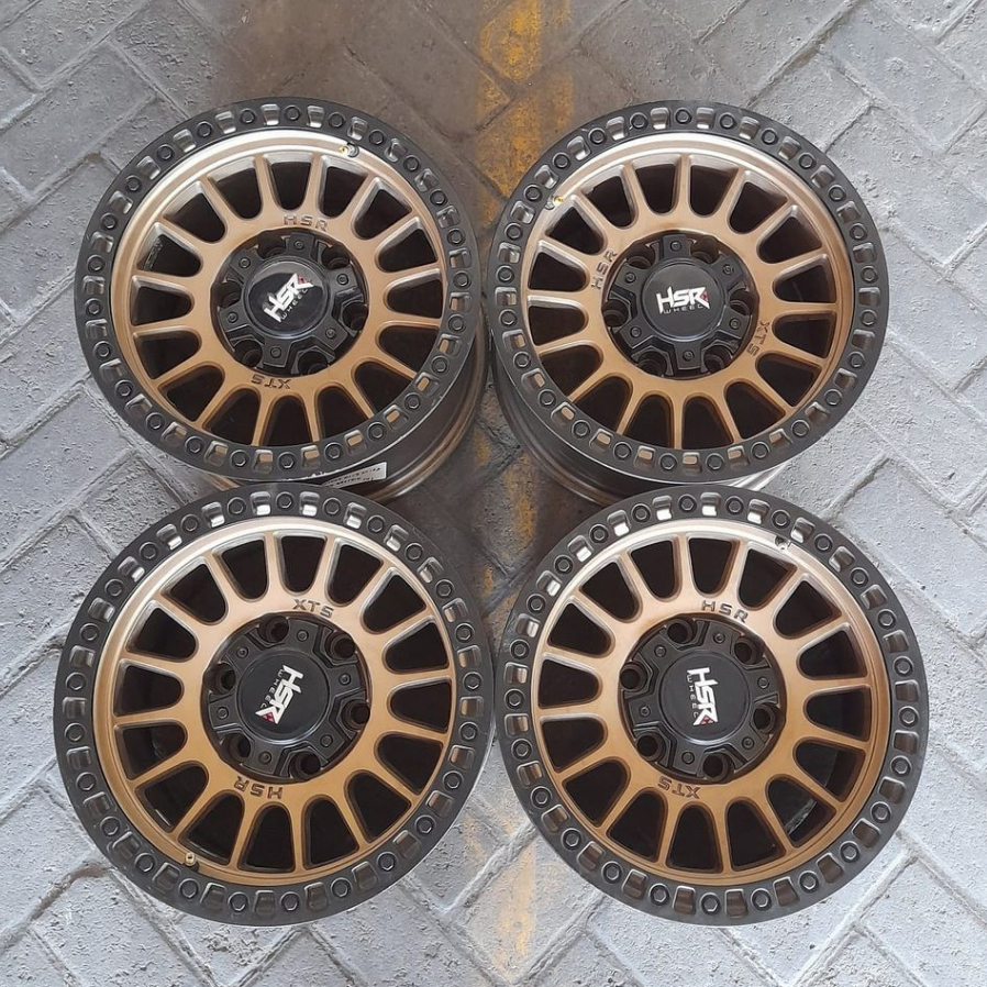 Velg Mobil Bekas Ring 15 Lebar 8 Pcd 6x139 Et0 Velg Like New Hsr Wheel Xts-05