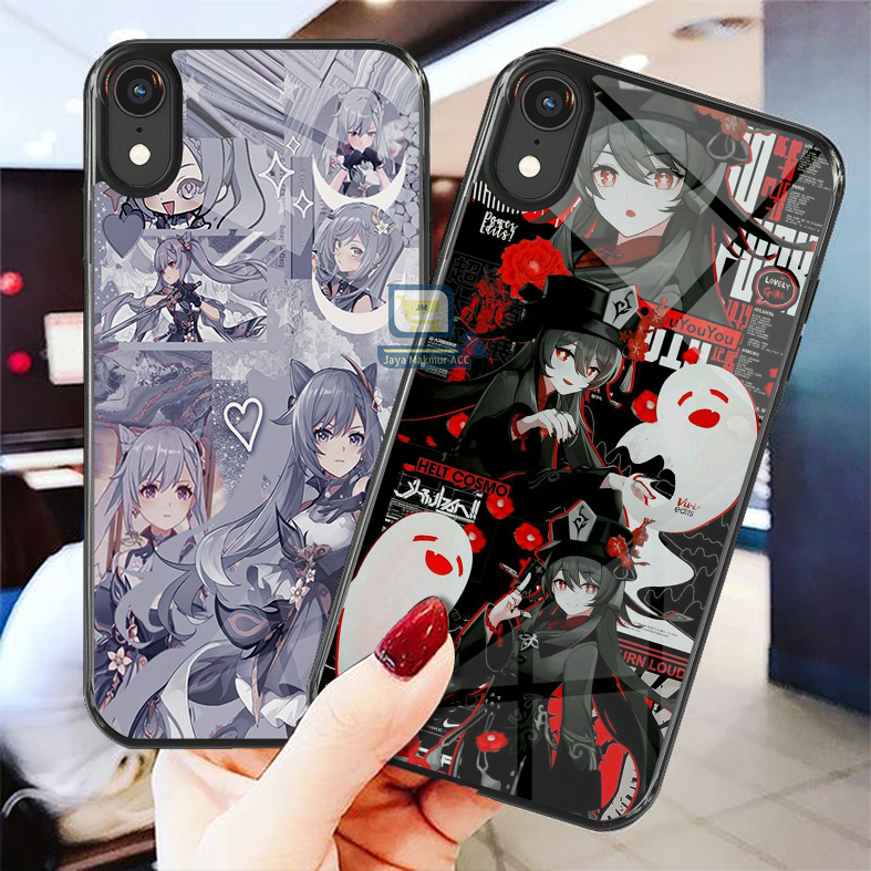 JAYA MAKMUR - Case Casing 2D GLOSSY Case GENSHIN IMPACT Realme C11 2021 Narzo 30 20 30A C21Y C25Y C1