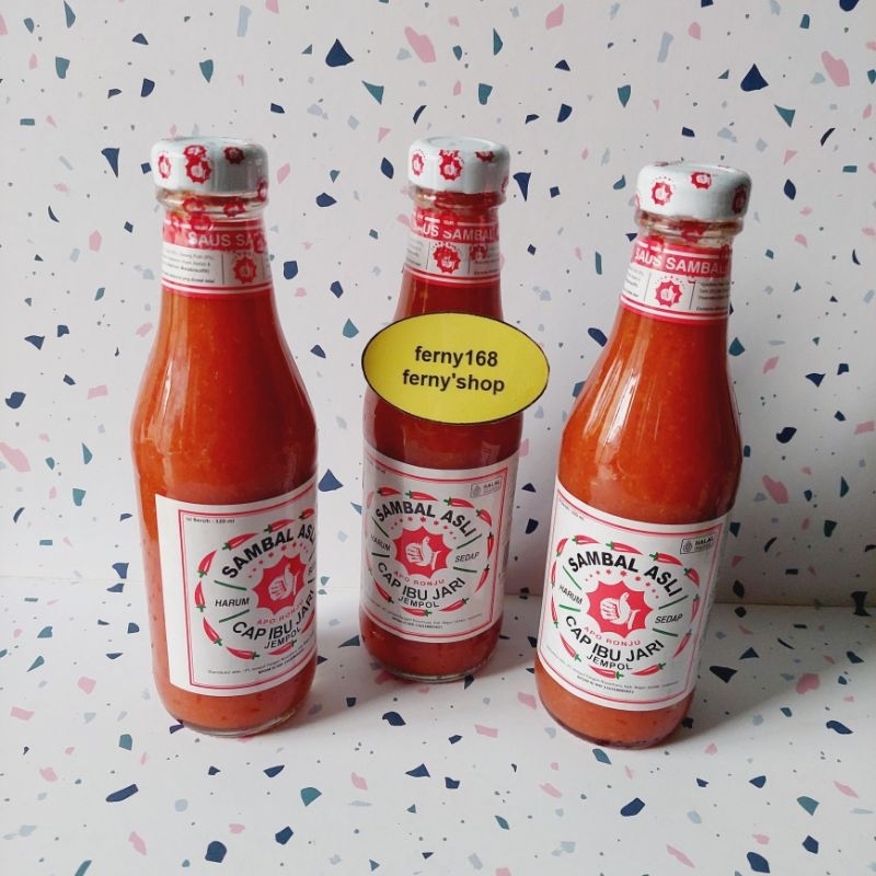 

Sambal asli cap ibu jari soas jempol 320ml sous sambal cap ibu jari