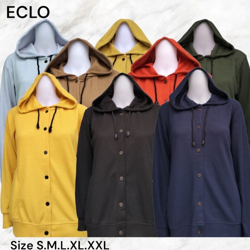 Jaket Hoodie Eclo