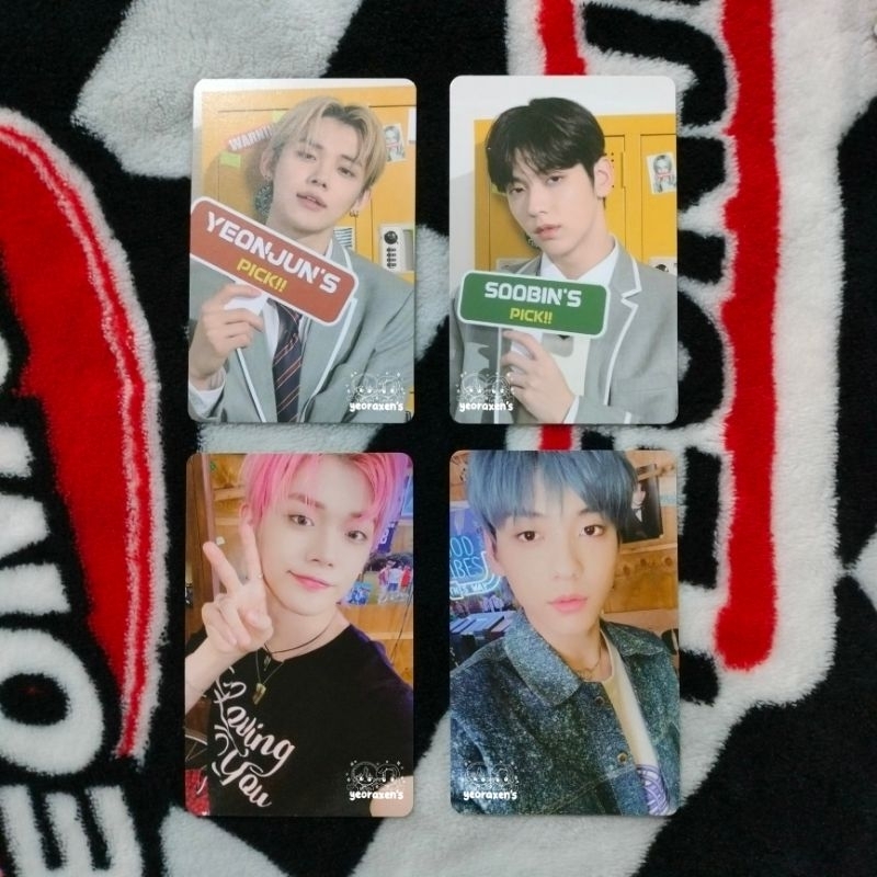 TXT YEONJUN SOOBIN PHOTOCARD 4OIN PICK SEASON GREETINGS 2021