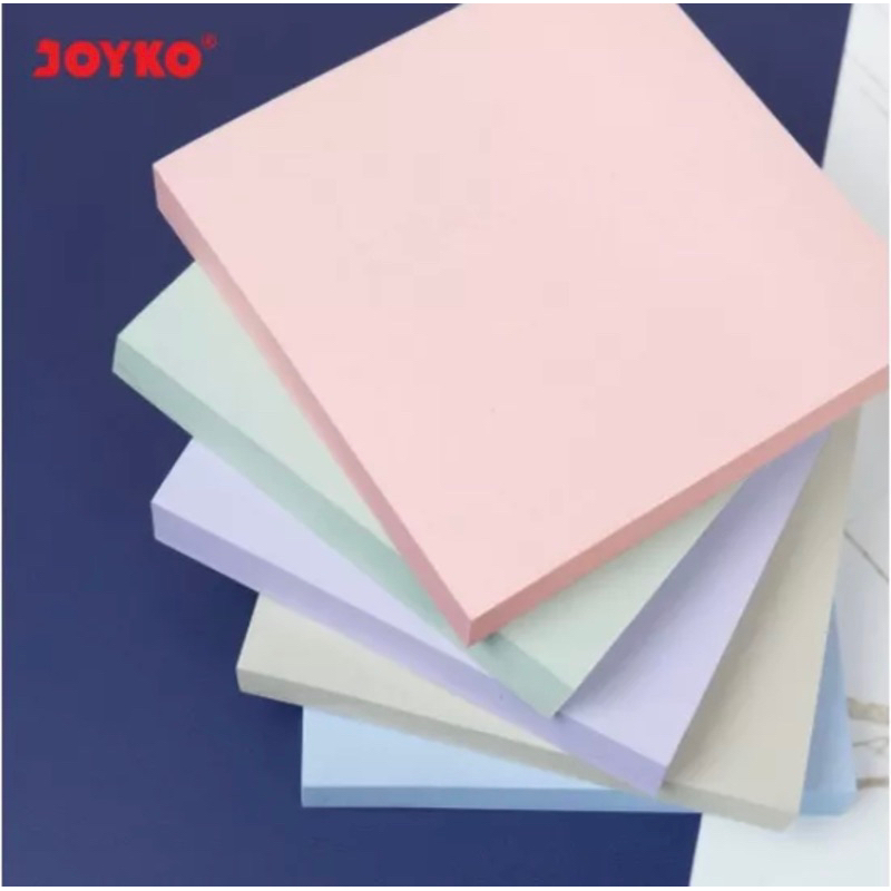 

MEMO STICKY NOTE KERTAS TEMPEL MMS-30 MORANDI COLOR JOYKO ALAT TULIS PERLENGKAPAN KANTOR WARNA WARNI PASTEL STICK MMS 30 MMS30 LUCU GROSIR ATK MURAH