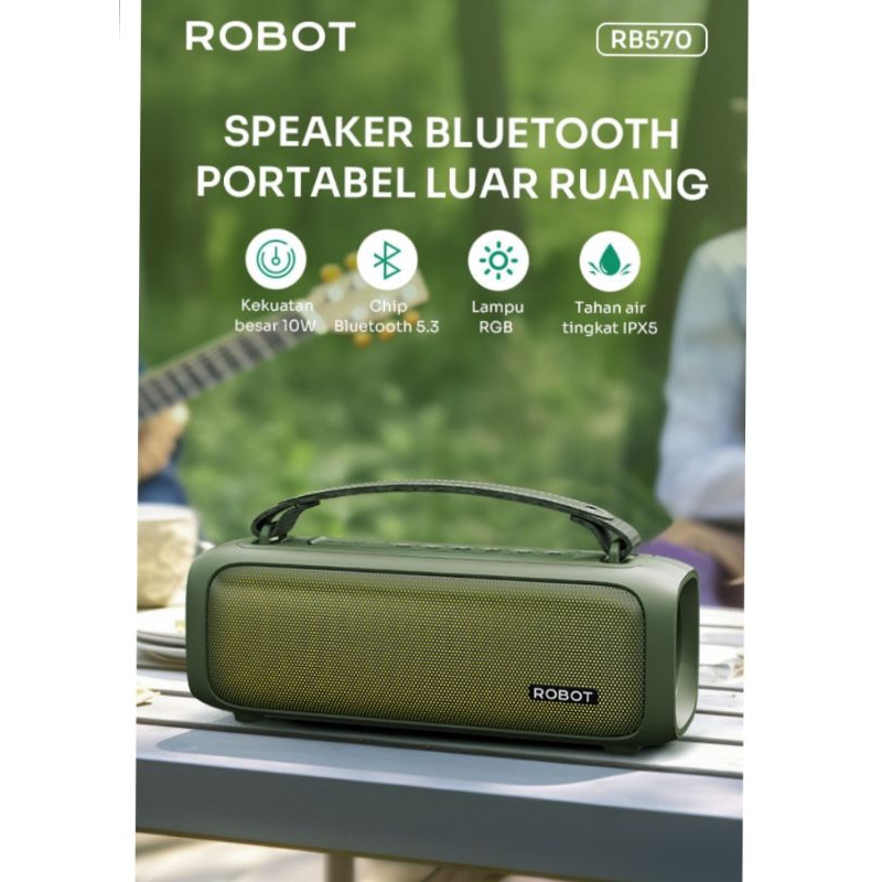 SPEAKER BLUETOOTH ROBOT RB570 ORIGINAL