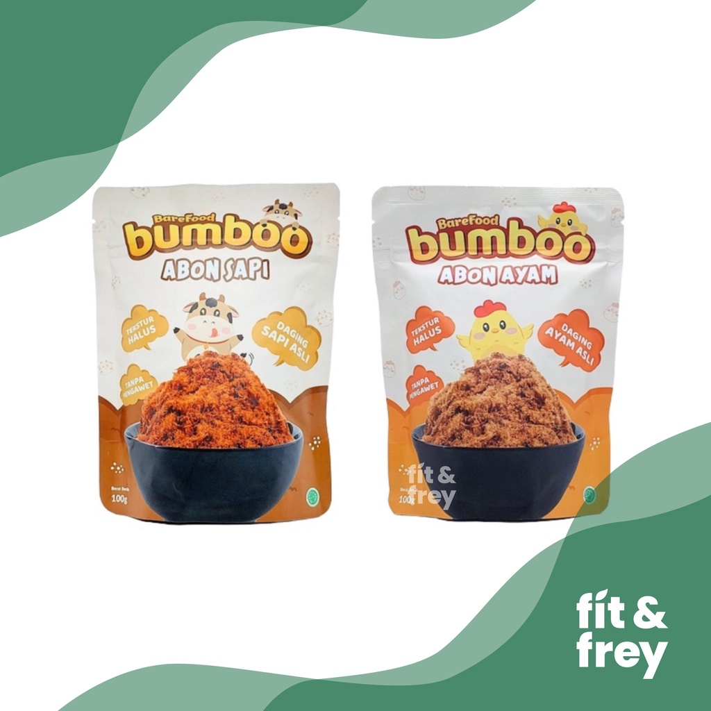 

barefood bumboo abon bayi ayam dan sapi 100gr