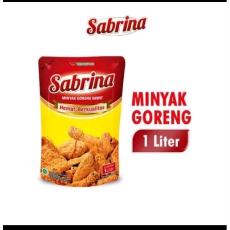 

Sabrina Minyak goreng 1 liter