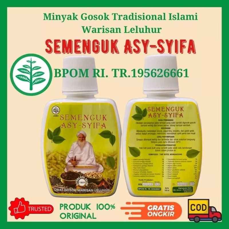 minyak semenguk ASY SYIFA - minyak pijit tradisional warisan leluhur ASY SYIFA minyak gosok pijat ur