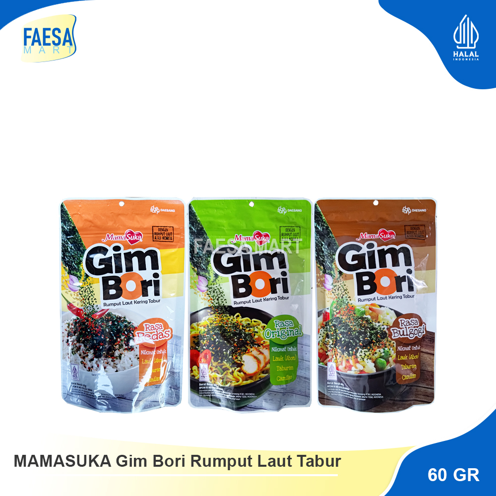 

MAMASUKA Gim Bori 60gr (Pouch)