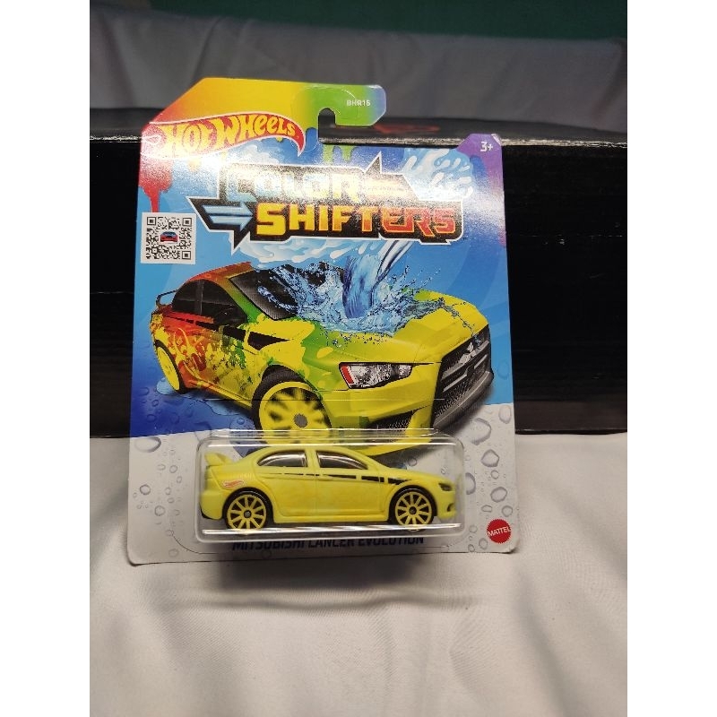 hotwheels mitshubisi lancer evolution color shifter