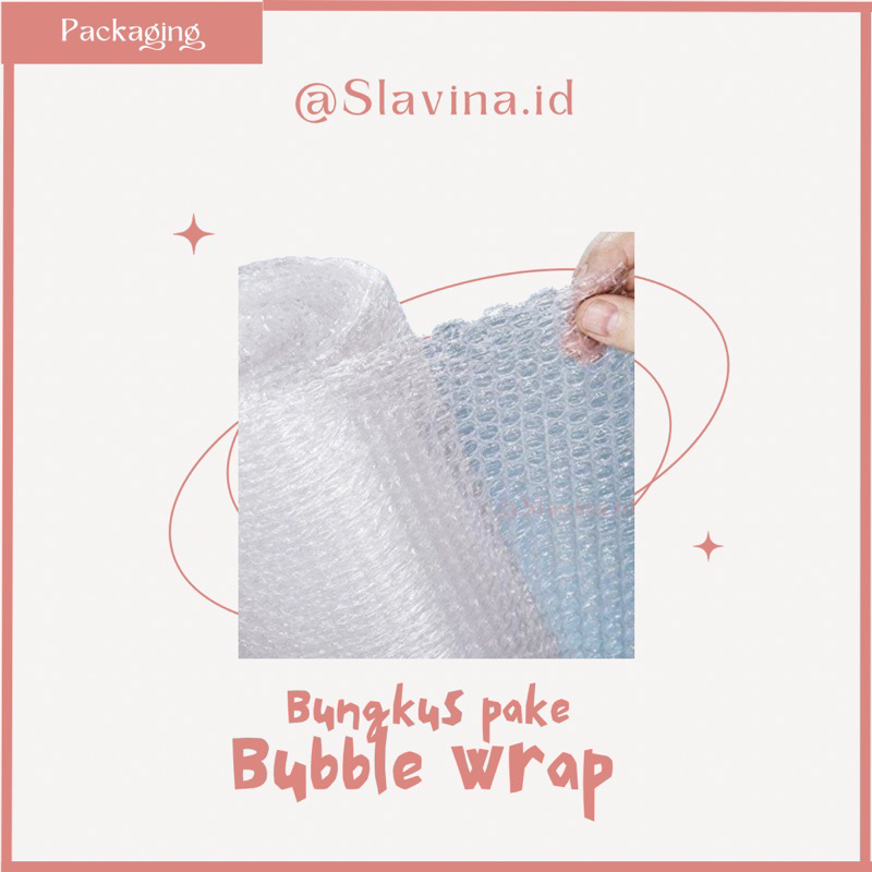 

Pakai Buble Wrap Bening | Baca caption deskripsi | Bubble Wrap 50m x 30cm