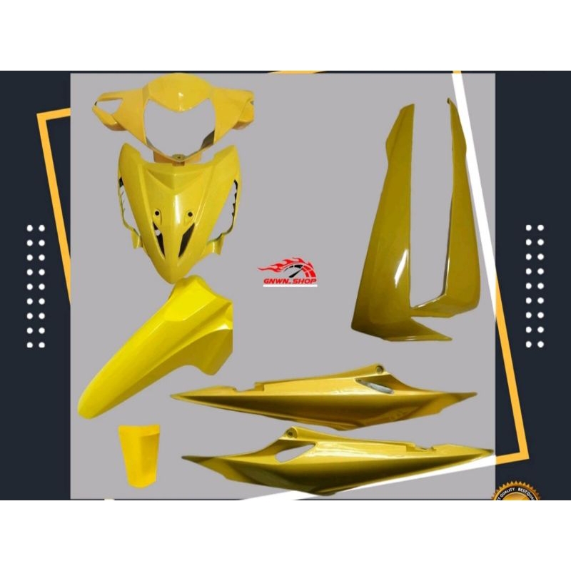 caver bodi Revo lama kuning Revo lancip kuning pul halus