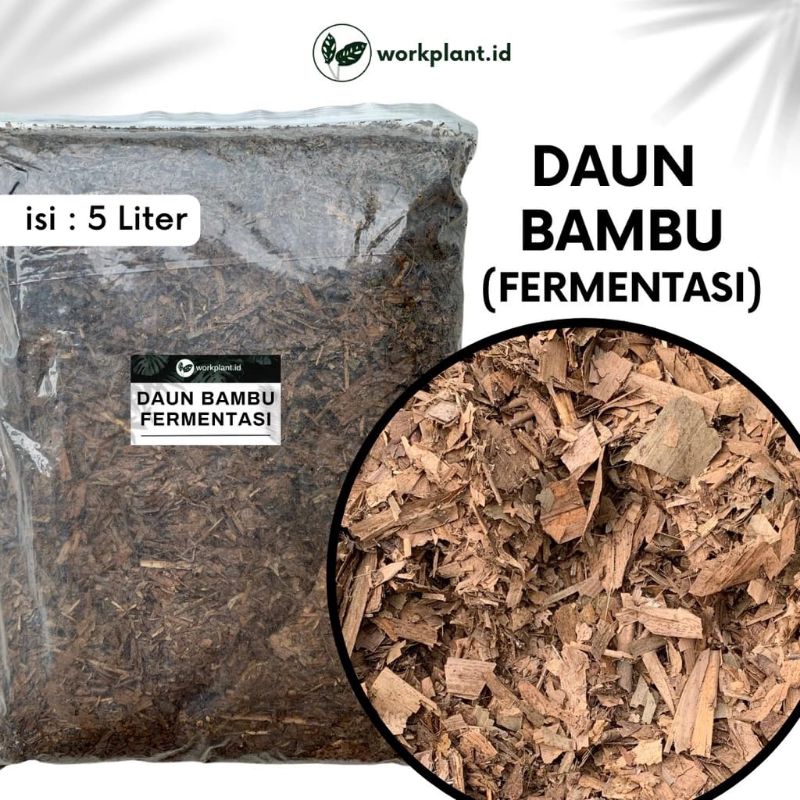 HUMUS DAUN BAMBU FERMENTASI