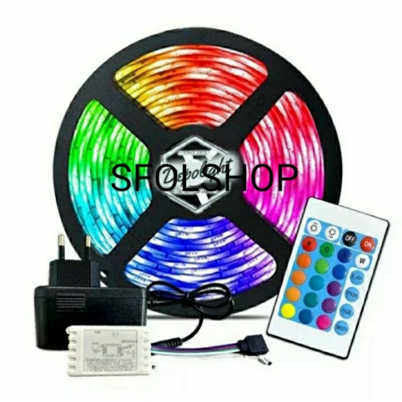 Lampu led RGB warna warni