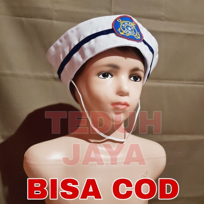 topi popaye anak / topi popaye pelaut / topi pelaut anak