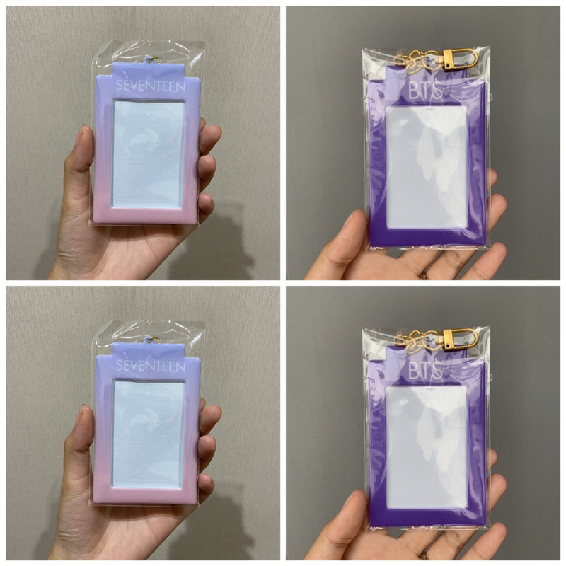 KEYRING DICON BTS SEVENTEEN 101 CARD HOLDER DICON SEVENTEEN BTS 101 PHOTOCARD HOLDER DICON SEVENTEEN