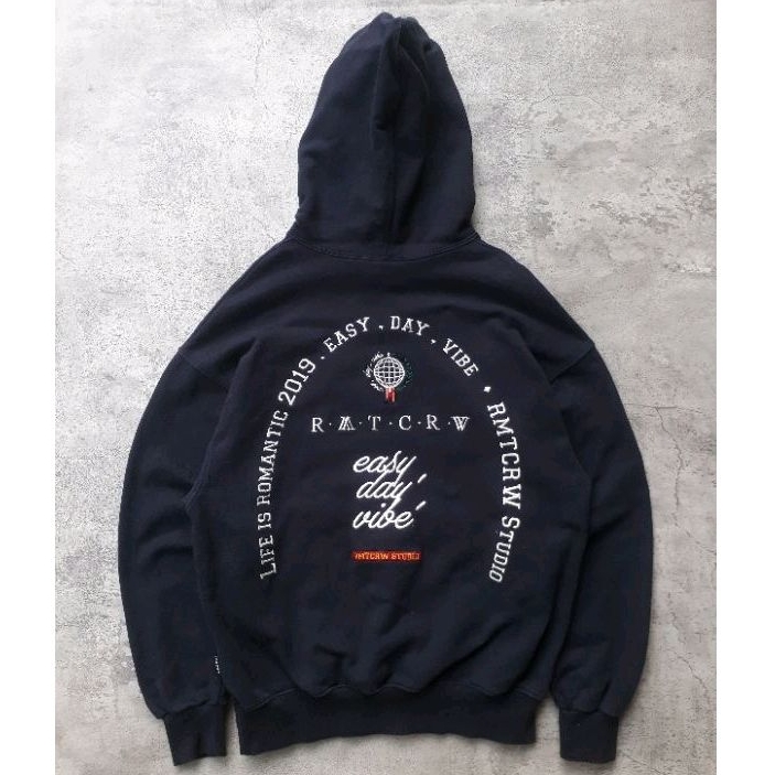 HOODIE ROMANTIC CROWN SECOND | HOODIE OVERSIZE SECOND | HOODIE GEMOY SECOND