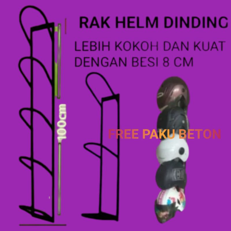 RAK HELM GANTUNG/RAK GANTUNGAN HELM