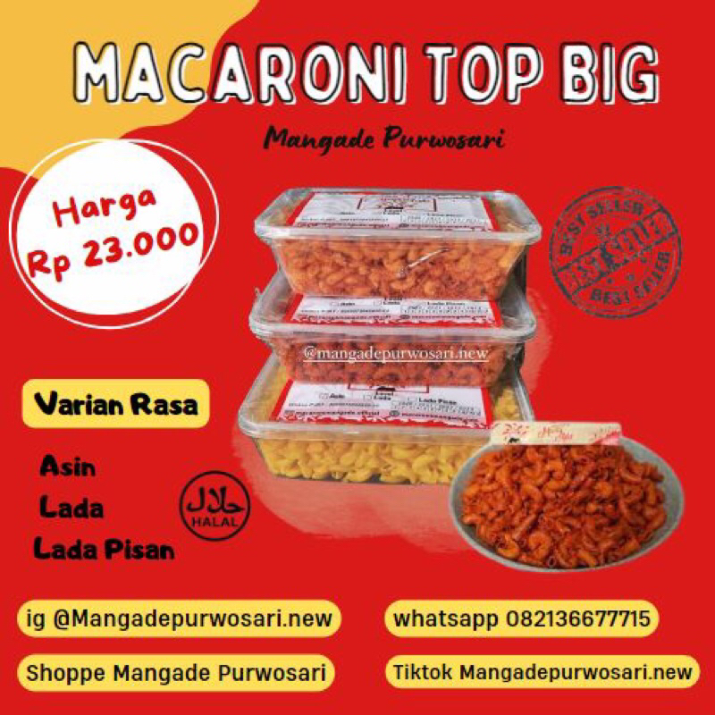 

MACARONI TOP BIG - MANGADE PURWOSARI