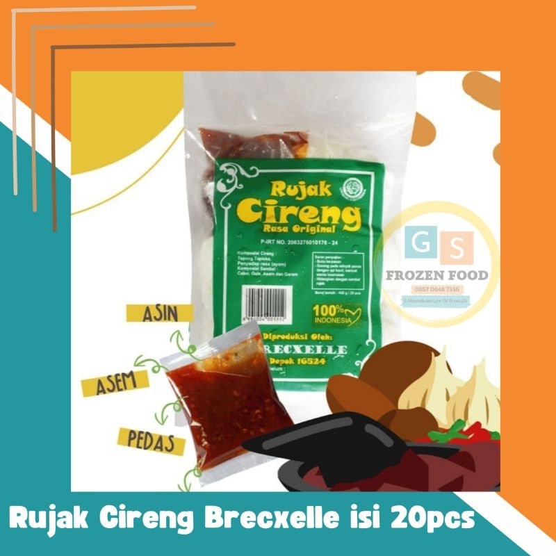 

Rujak cireng brecxelle isi 20 pcs