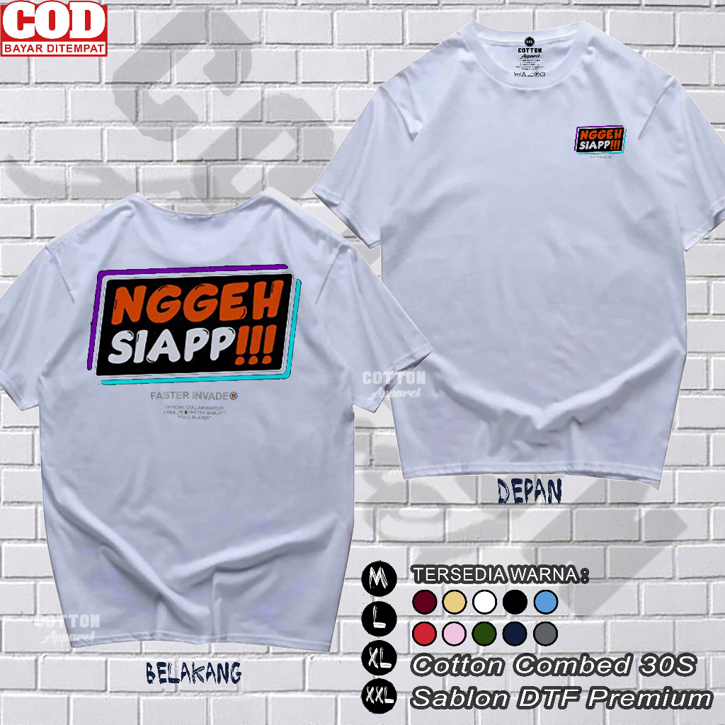 BAJU Kaos RESING Nggeh siap