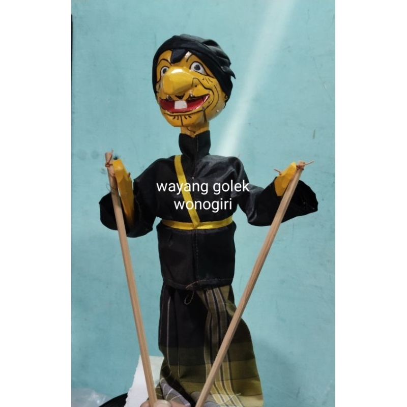 wayang golek kayu petruk Dewala 40 cm