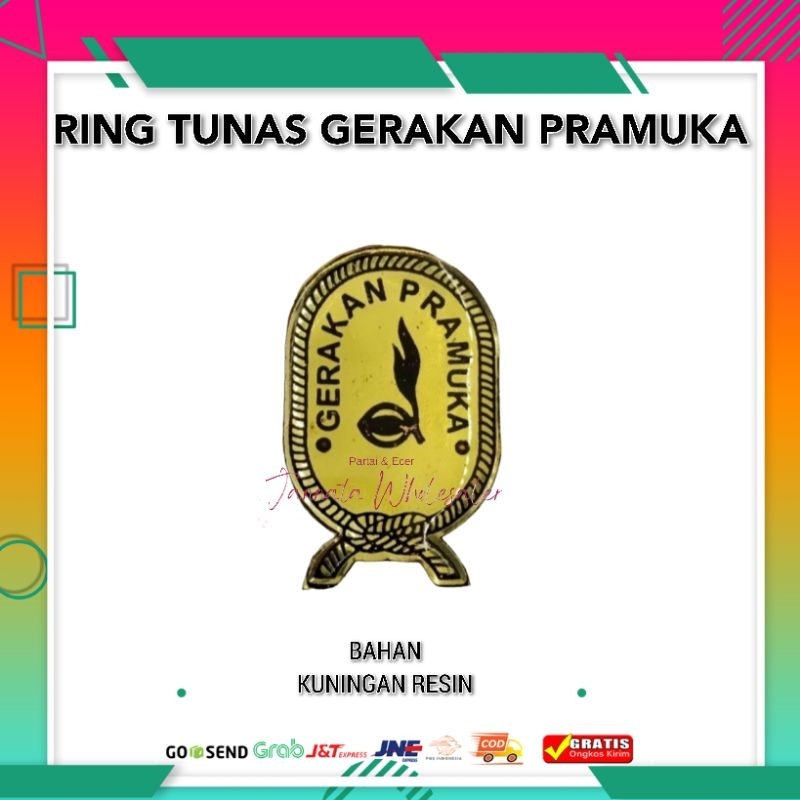 Ring Kolong Kacu Pembina Pramuka | Ring Kolong Tunas Gerakan Pramuka