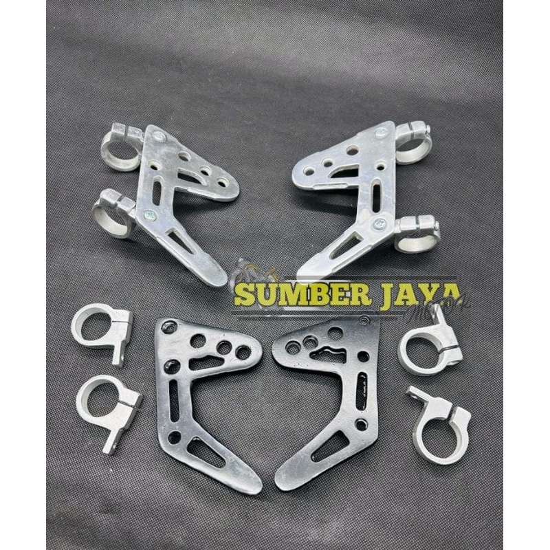 kupingan dudukan breket lampu depan rx king kopy bpro