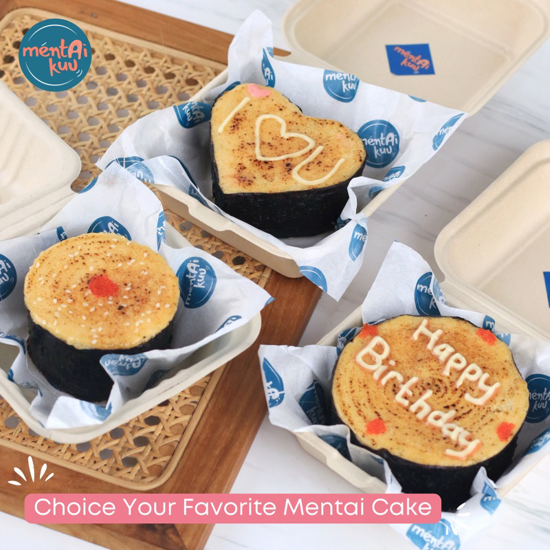 Mini Mentai Cake / Bento Mentai Cake