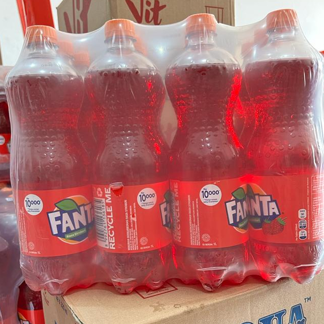 

FANTA STRAWBERRY 1 LITER (1L x 12 Botol)