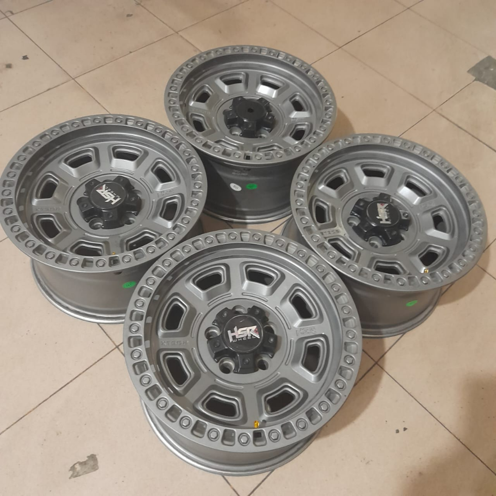 VELG BEKAS XTS 02 HSR R15X8 BAUT 5 PCD 5X114 ET15