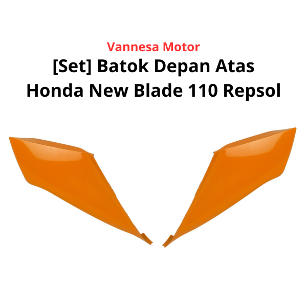 Batok Depan Atas Honda New Blade 110 Repsol - Jaminan Original 100% - 53204K07900ZB & 53203K07900ZB