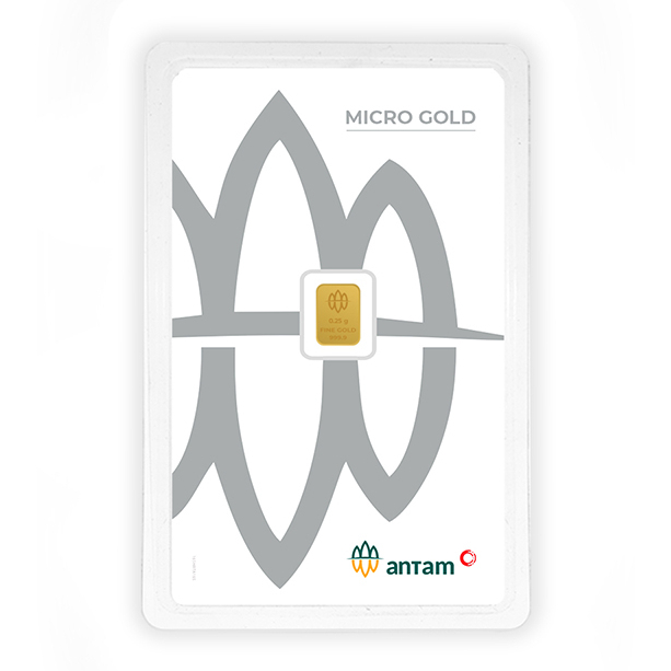 PAYLATER LOGAM MULIA ANTAM 0.25 GRAM BARU