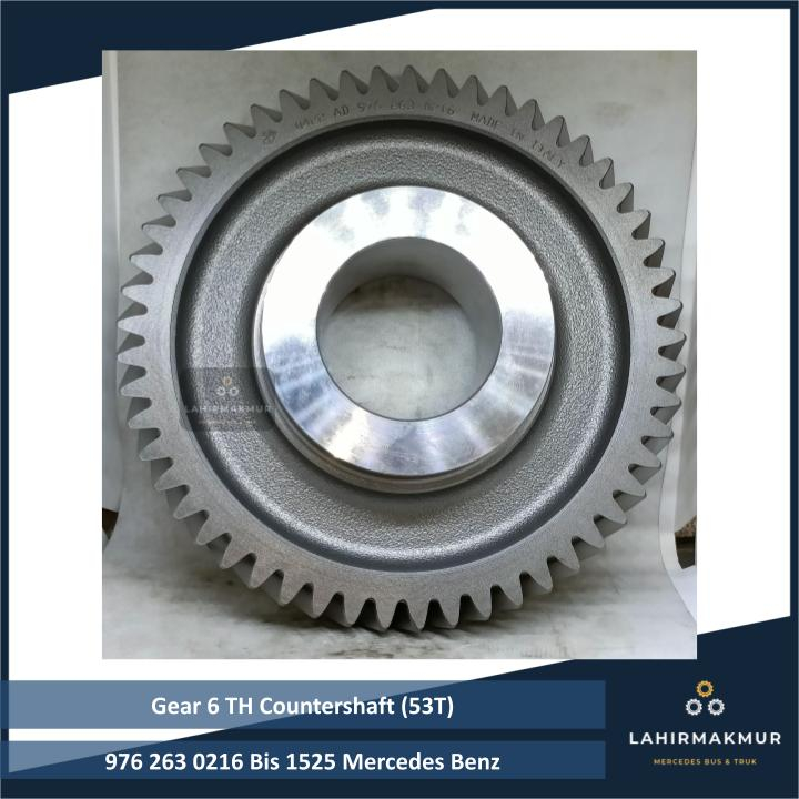 Gear 6 TH Countershaft (53T) Bis 1525 Mercy/Mercedez/Mercedes Benz