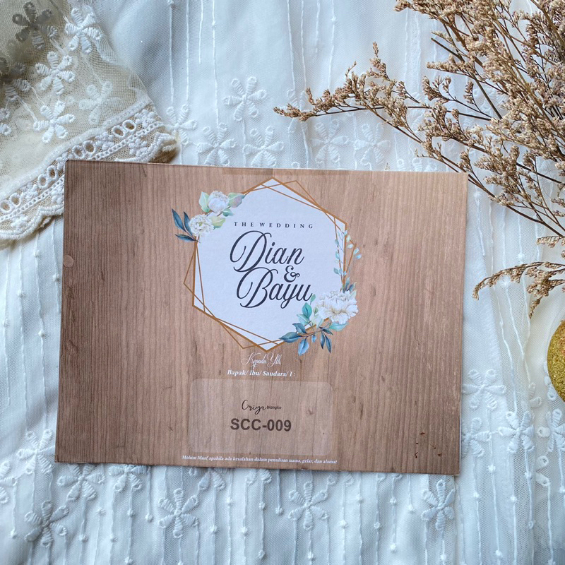 Undangan Pernikahan Kalender