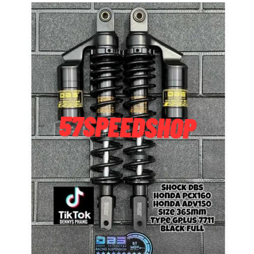 shock DBS pcx 160 full black