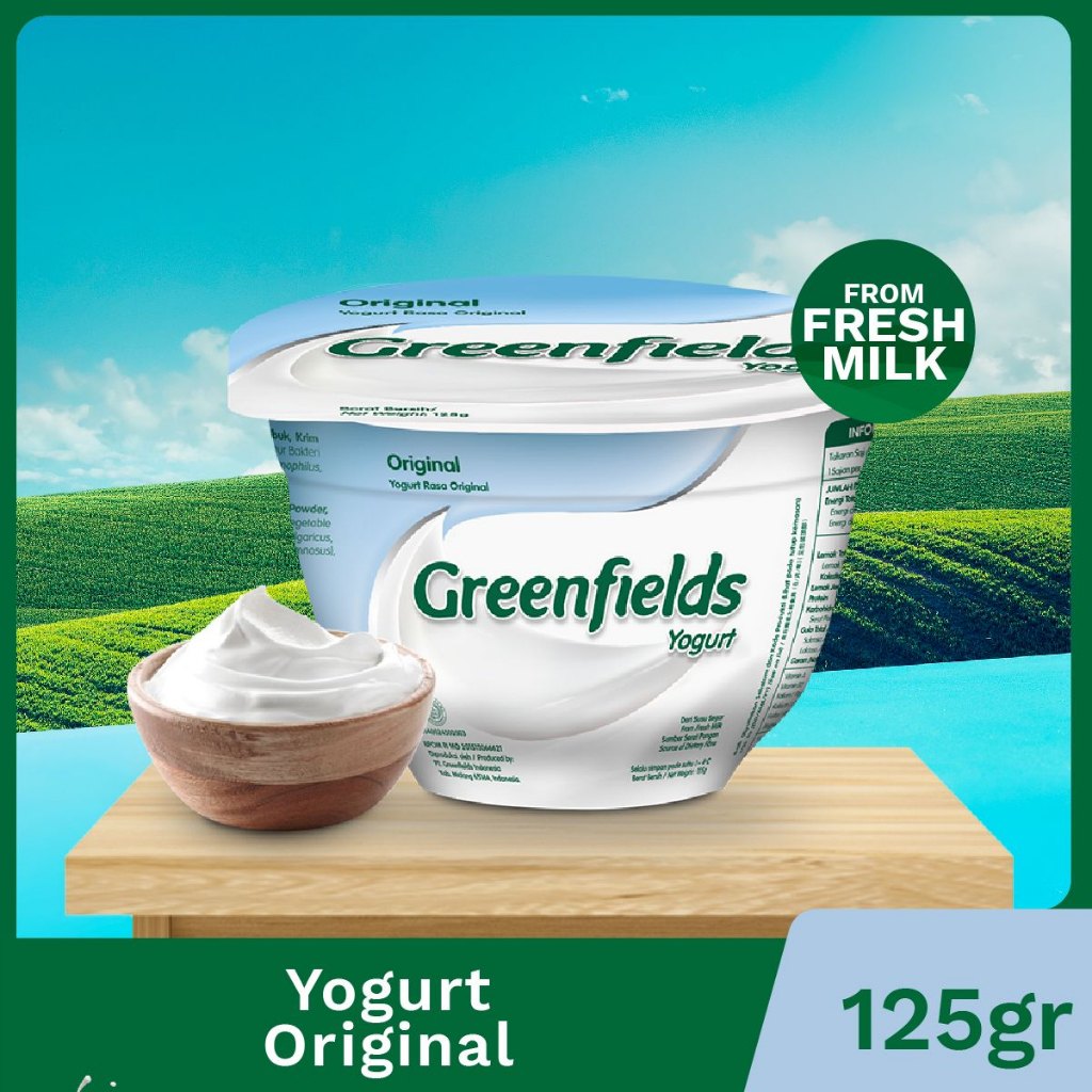 

Greenfields Yogurt Original 125gr