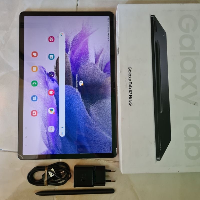samsung tab s7 fe 5g ram 6/128 istimewah
